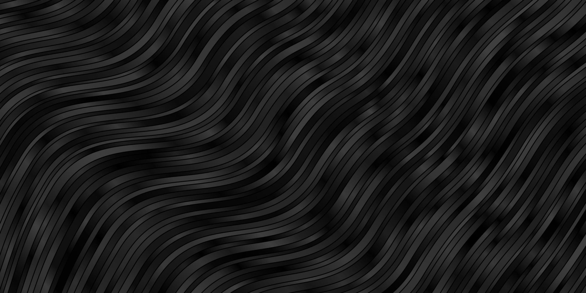donkerblauwe vectortextuur met cirkelboog kleurrijke abstracte illustratie met het patroon van gradiëntkrommen voor boekjesfolders vector