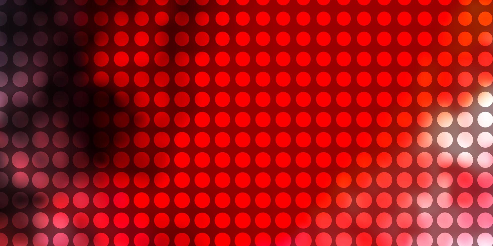 donker oranje vector achtergrond met cirkels glitter abstracte illustratie met kleurrijke druppels patroon voor zakelijke advertenties business