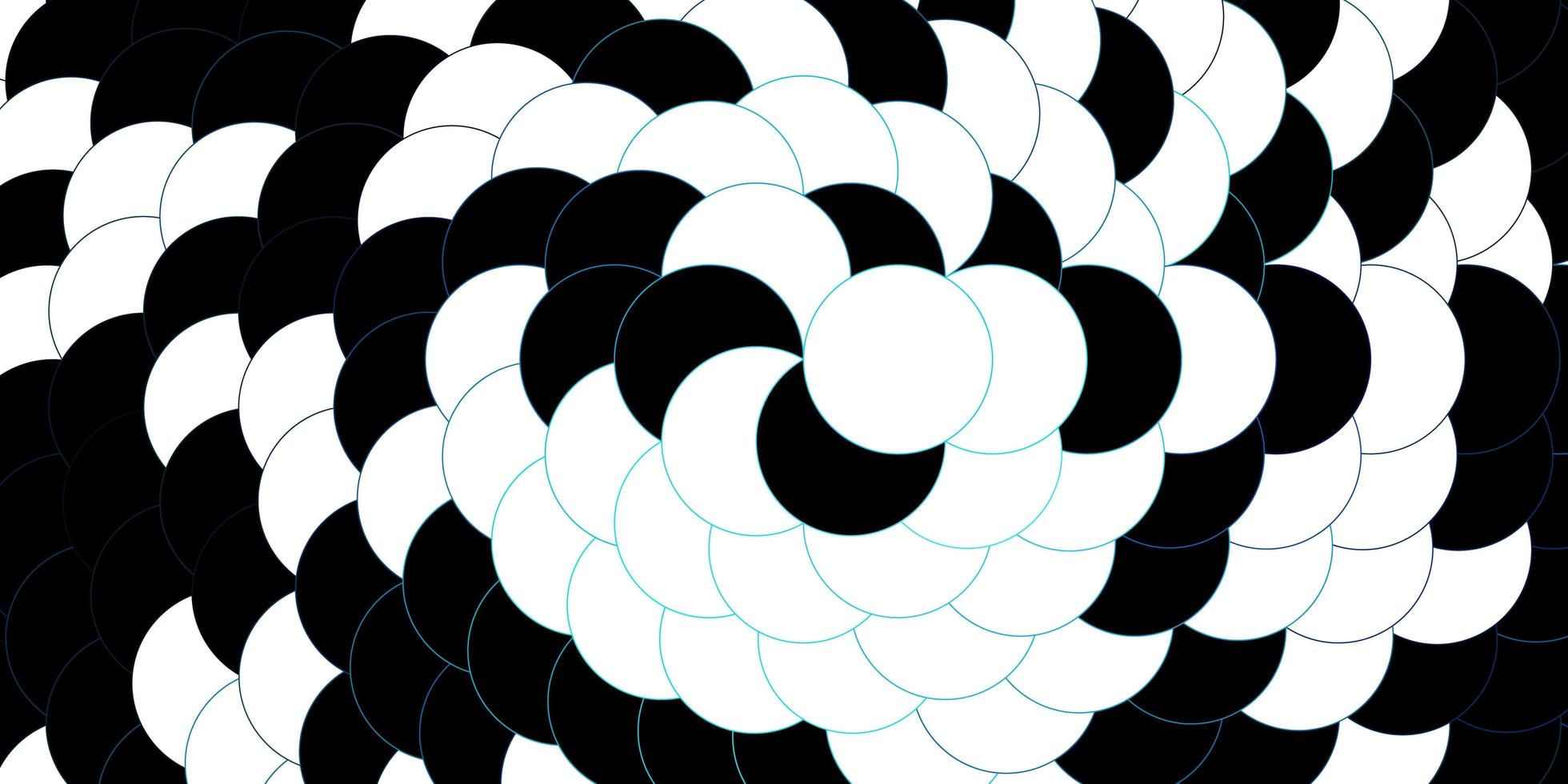 donkerblauwe vector sjabloon met cirkels moderne abstracte illustratie met kleurrijke cirkel vormen patroon voor wallpapers gordijnen