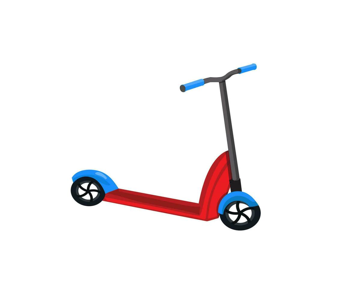 hoge kwaliteit scooter clip art illustratie met 2d ontwerp. sport- cross-country tweewielig vervoer van divers soorten. zwart kleur gemotoriseerd scooter. vector vlak stijl illustratie.
