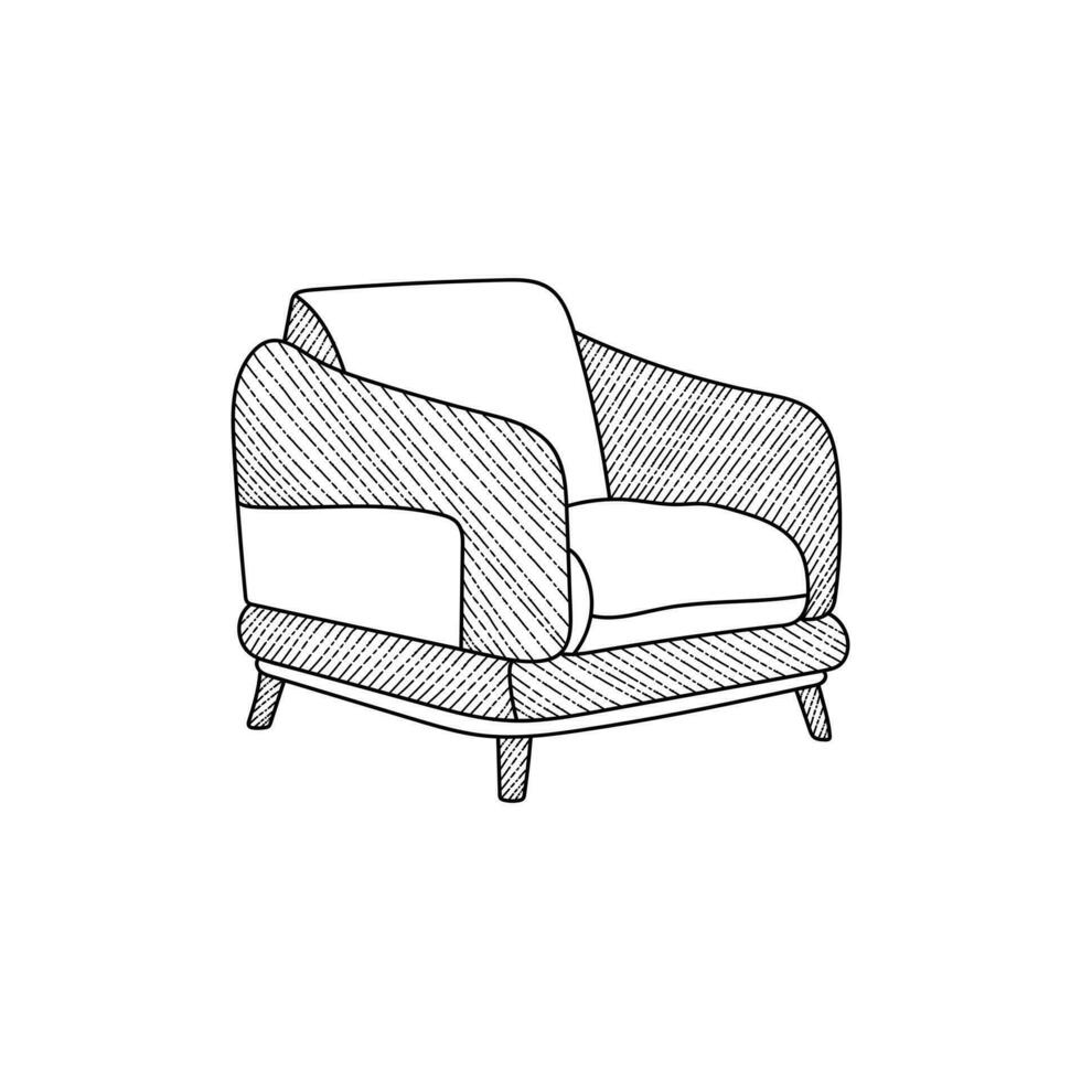 stoel logo ontwerp, interieur, bank, bank, meubilair icoon. vector illustratie.