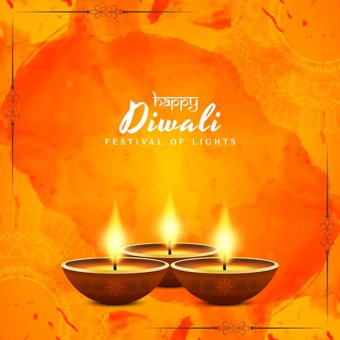 Abstracte Happy Diwali vector achtergrond