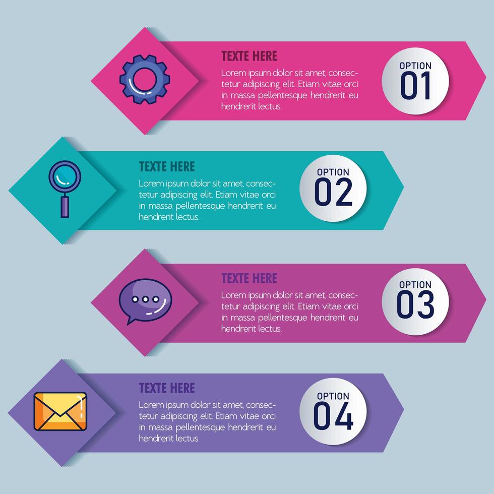 statistische infographic met cijfers en bedrijfspictogrammen vector