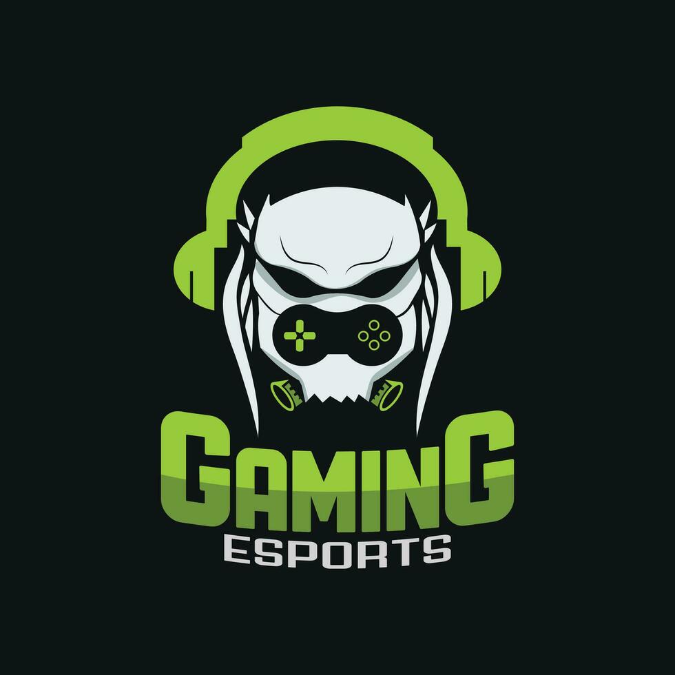 gaming troosten esport logo ontwerp vector sjabloon