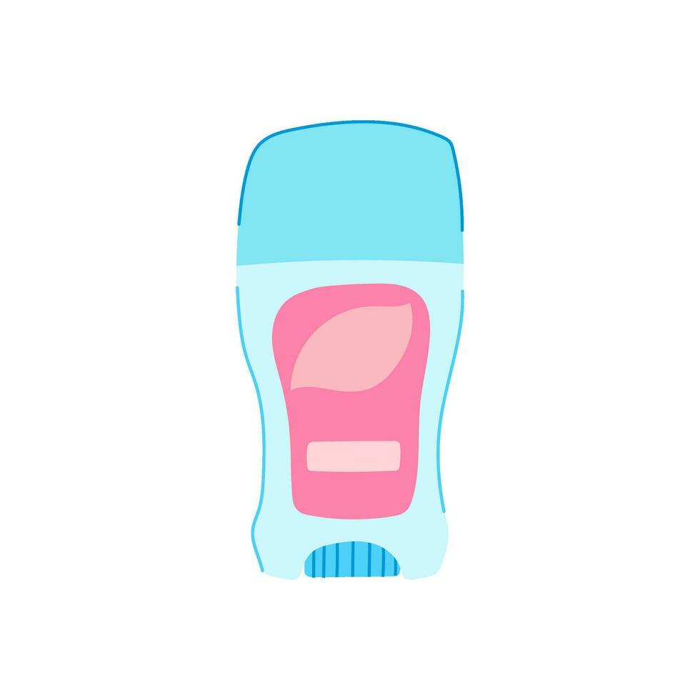 onderarm deodorant Dames tekenfilm vector illustratie