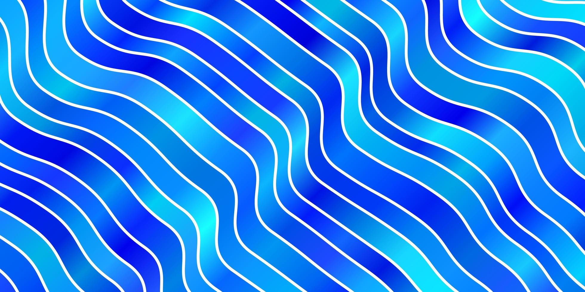 lichtblauwe vectorlay-out met cirkelboog abstracte illustratie met gradiëntbogenpatroon voor bedrijfsboekjes folders vector