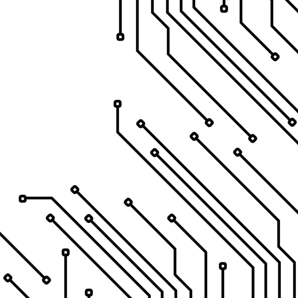 elektrisch stroomkring bord achtergrond. elektrisch stroomkring bord vector. digitaal elektrisch stroomkring verbinding systeem. micro-elektronica circuits. vector