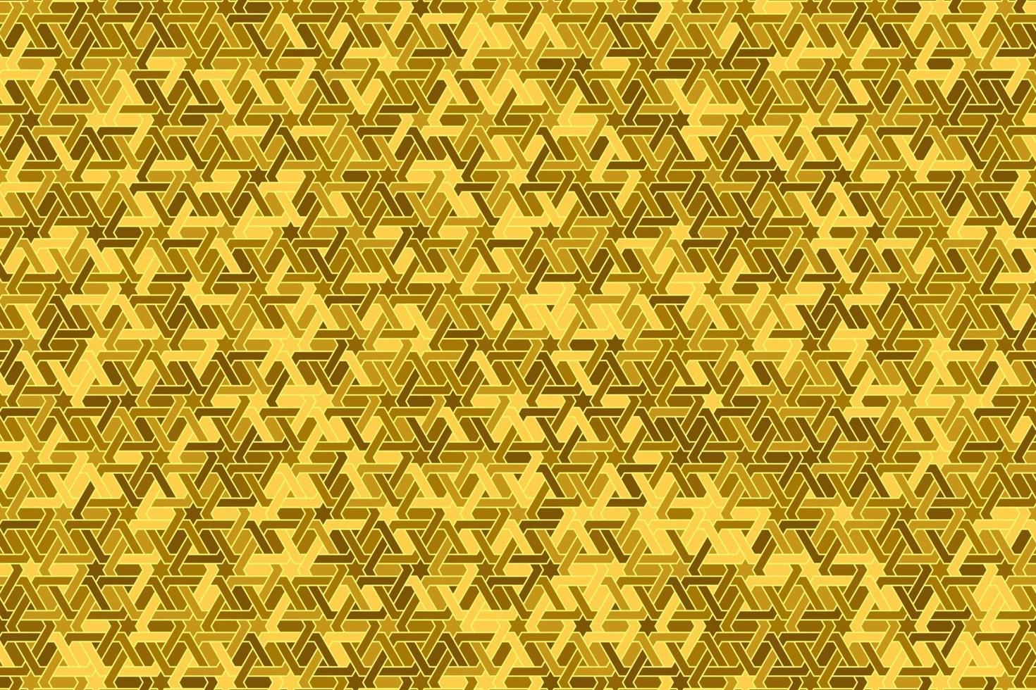 abstracte gouden geometrische naadloze patroon ontwerp moderne luxe achtergrond met gouden veelhoekige overlapping vector