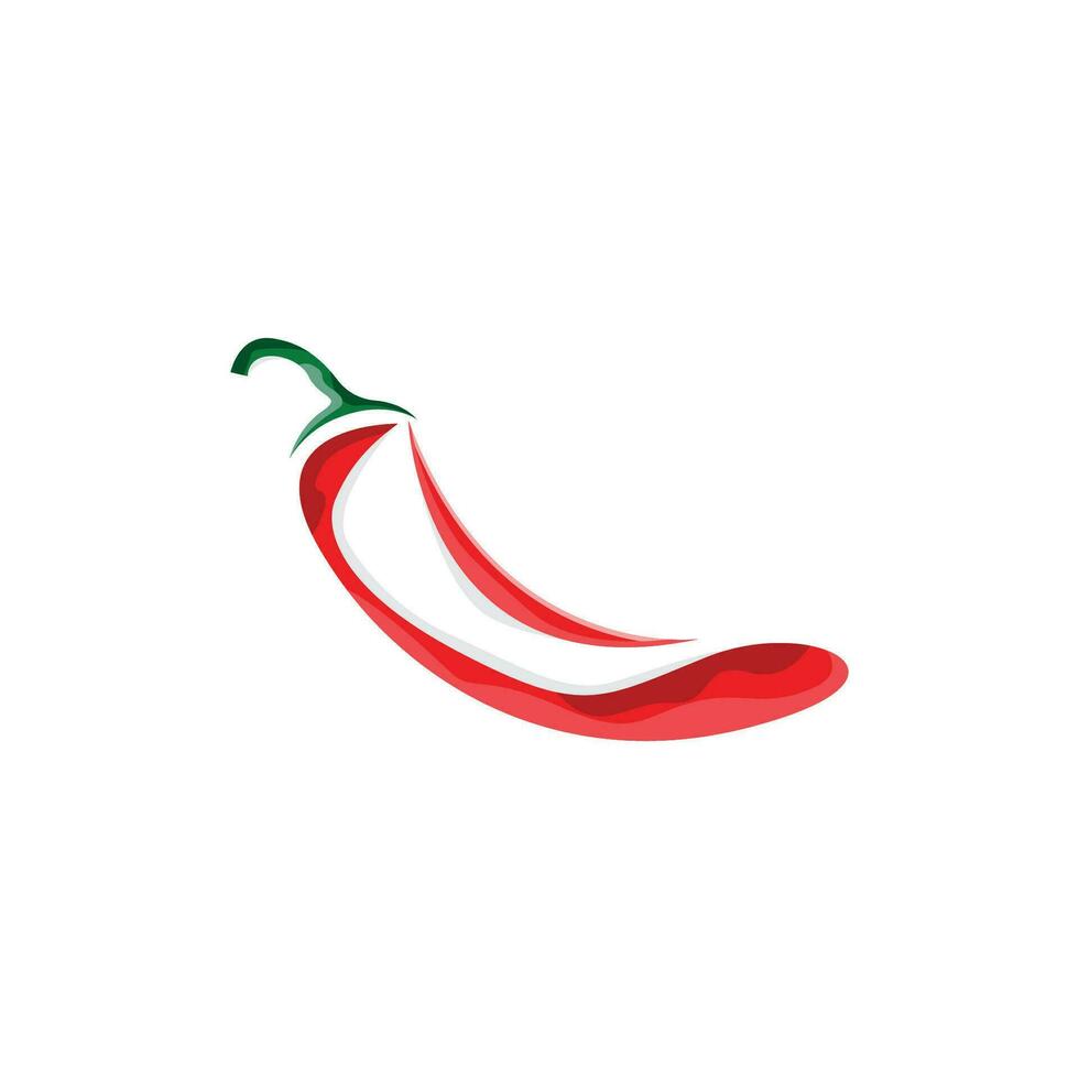 Chili logo, heet pittig Chili vector, boerderij tuin ontwerp, symbool sjabloon gemakkelijk illustratie vector