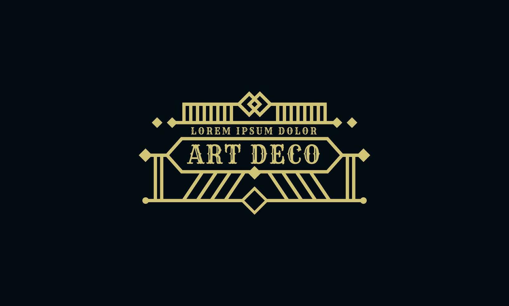 wijnoogst in kunst deco insigne logo ontwerp. retro stijl grafisch ontwerp vector