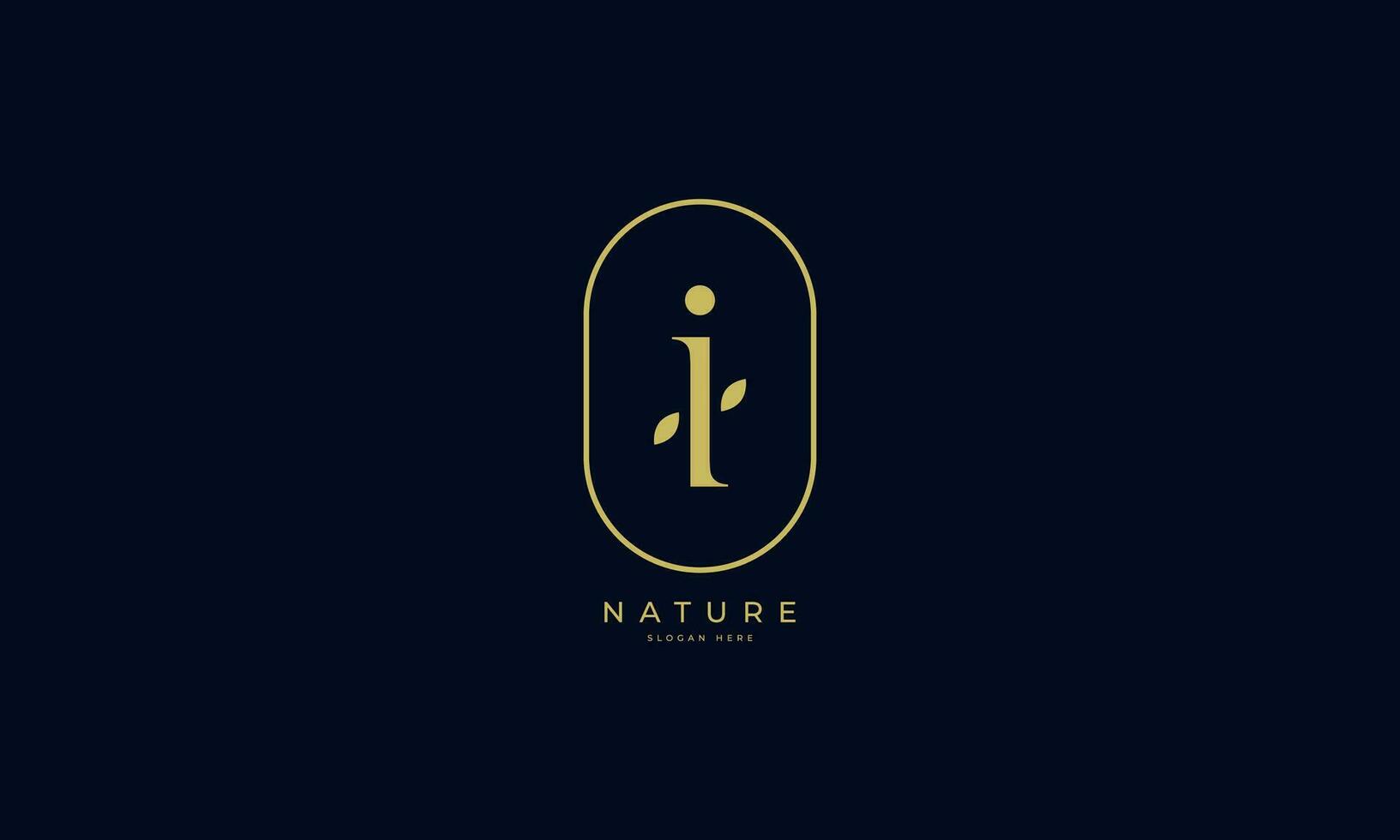 laatste ik icoon natuurlijk en biologisch logo modern ontwerp. natuurlijk logo voor branding, zakelijke identiteit en bedrijf kaart. vector