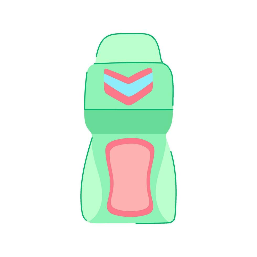 jong deodorant Dames tekenfilm vector illustratie