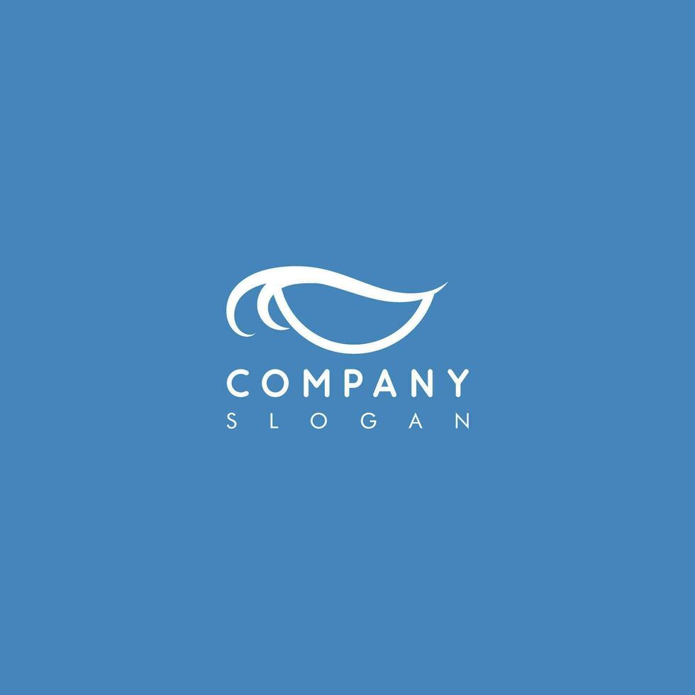 surfen Golf logo vector