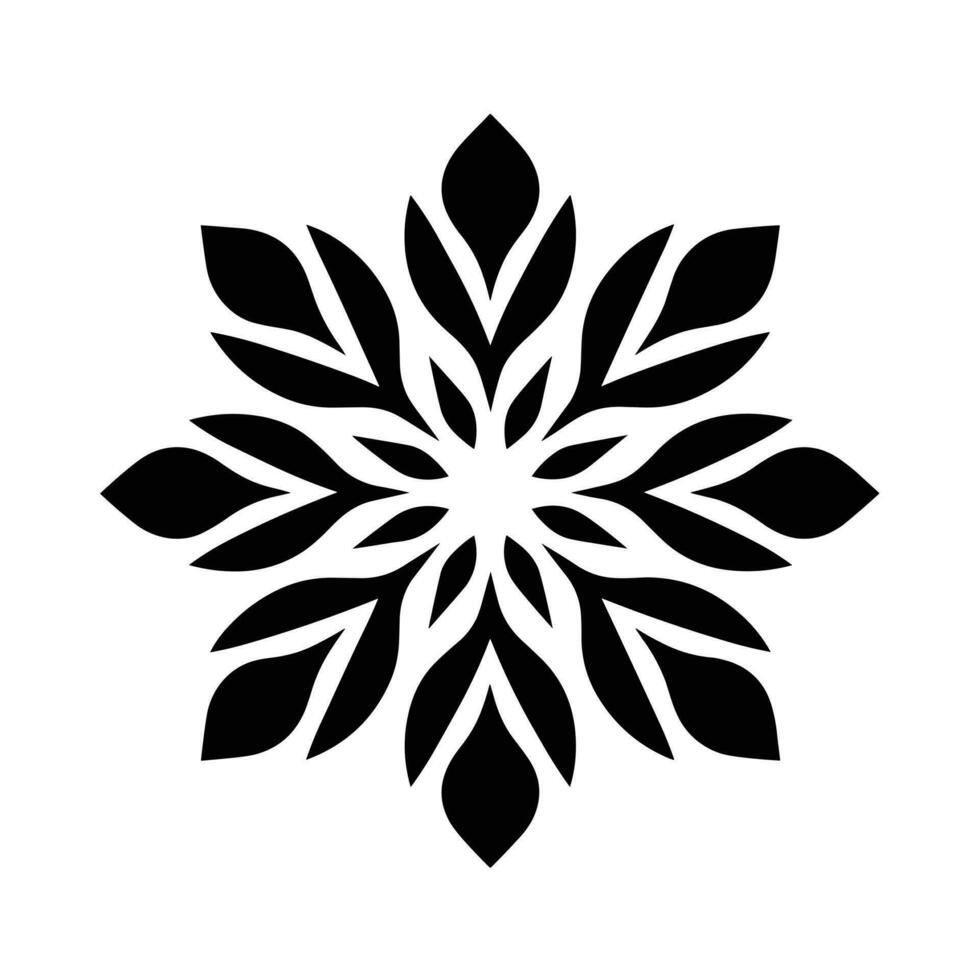 het beste Kerstmis sneeuwvlok vector