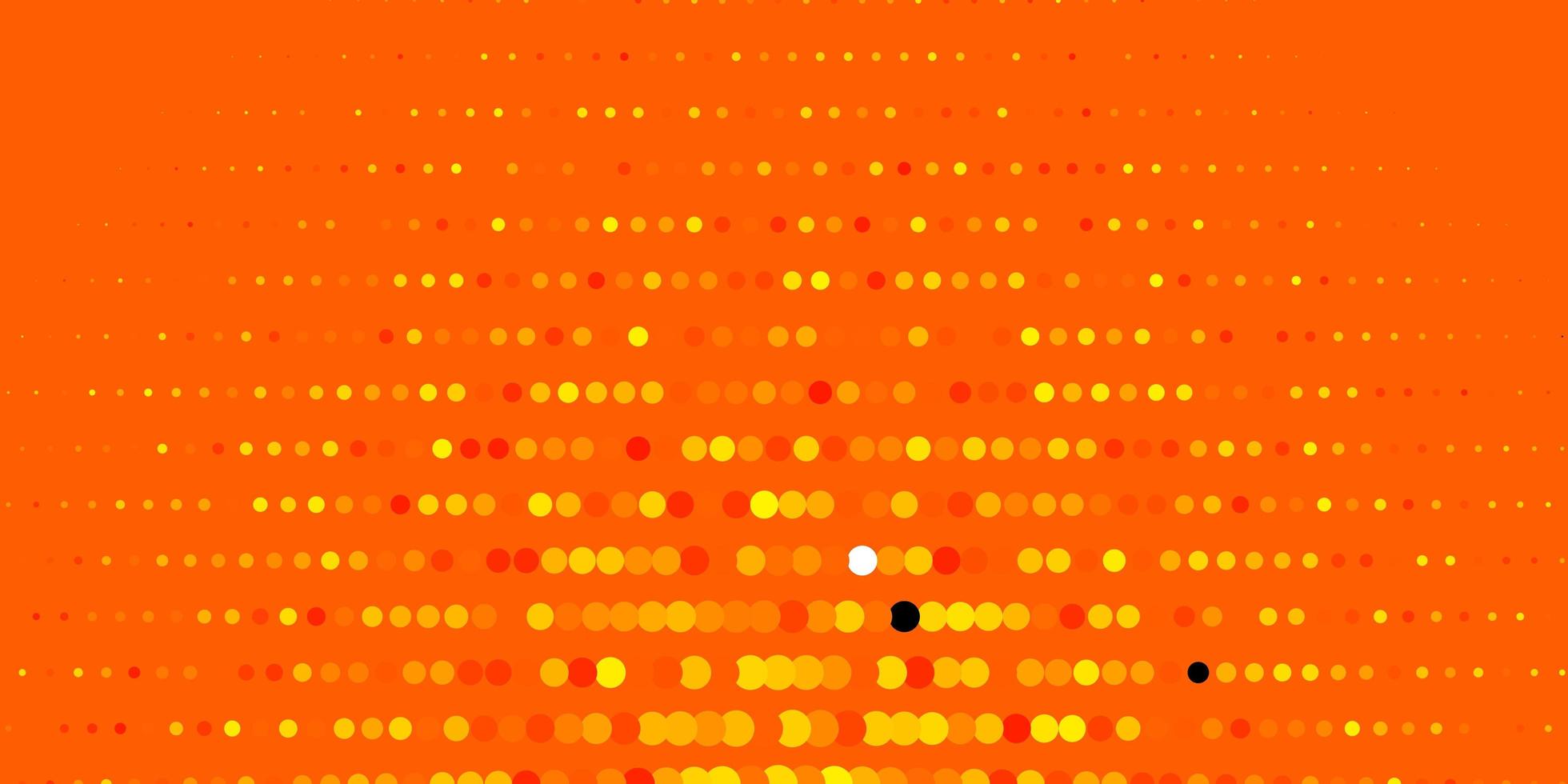 donkergele vector achtergrond met bubbels glitter abstracte illustratie met kleurrijke druppels patroon voor boekjes folders