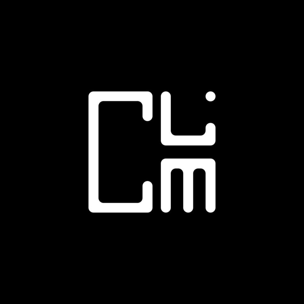 clm brief logo creatief ontwerp met vector grafisch, clm gemakkelijk en modern logo. clm luxueus alfabet ontwerp
