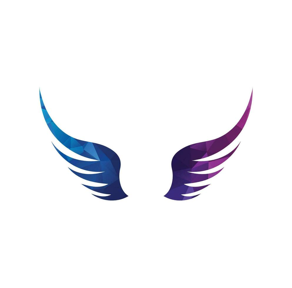 adelaar Vleugels logo ontwerp vector sjabloon. luxe zakelijke heraldisch vliegend valk Feniks havik vogel logotype concept icoon.