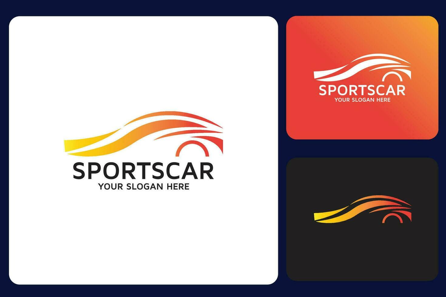 sport- auto logo ontwerp sjabloon vector