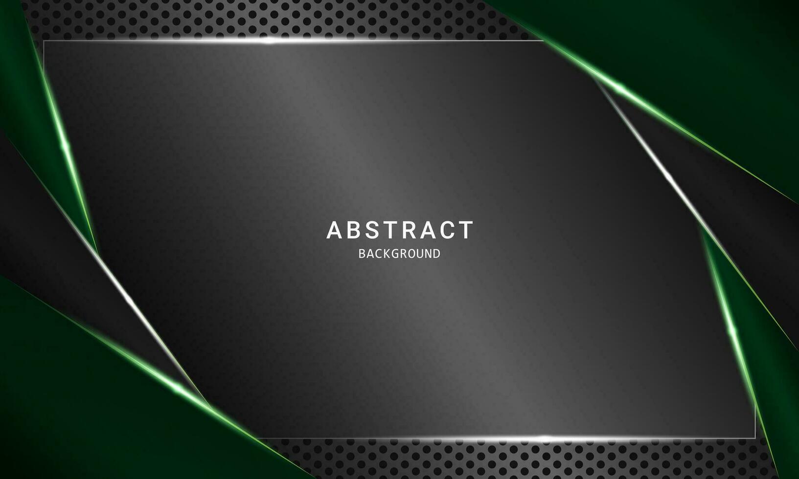 donker groen abstract modern achtergrond voor sociaal media ontwerp vector