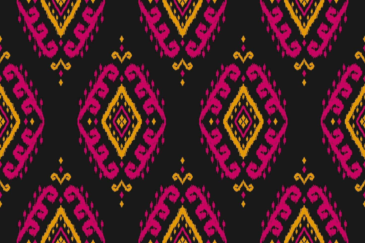 kleding stof ikat patroon kunst. aztec etnisch naadloos patroon traditioneel. Amerikaans, Mexicaans stijl. vector