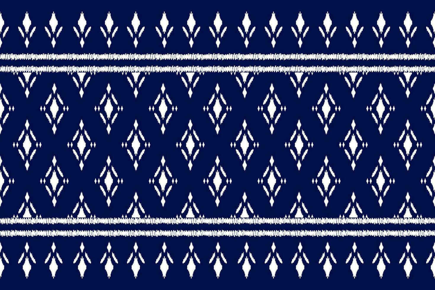 etnisch ikat naadloos patroon in stam. Amerikaans, Mexicaans stijl. aztec meetkundig ornament afdrukken. vector