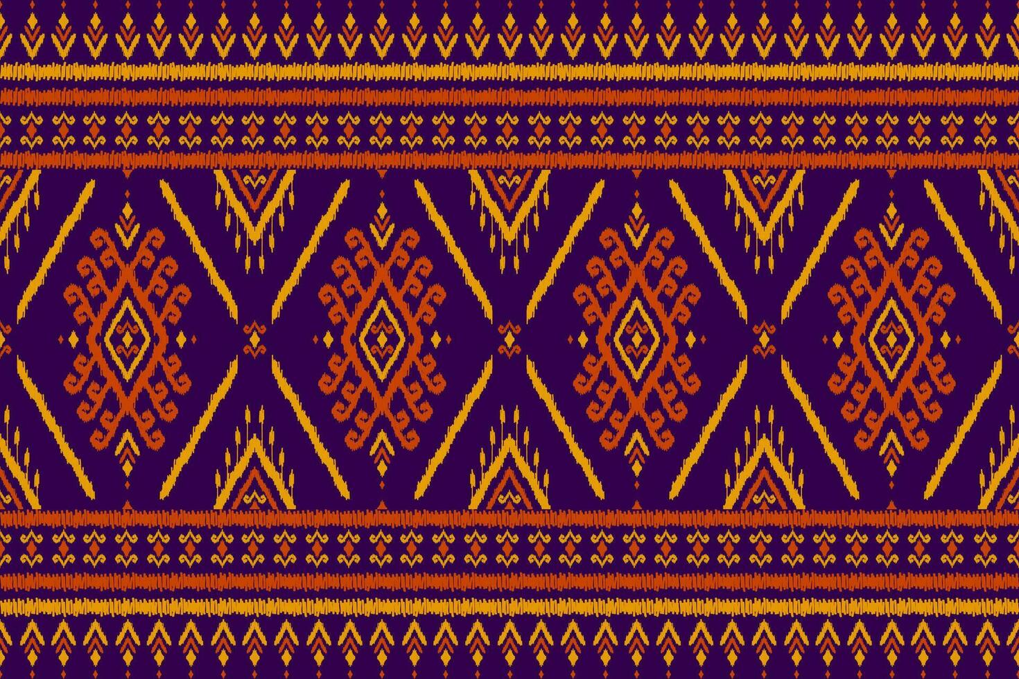 tapijt etnisch tribal patroon kunst. etnisch ikat naadloos patroon. Amerikaans, Mexicaans stijl. vector