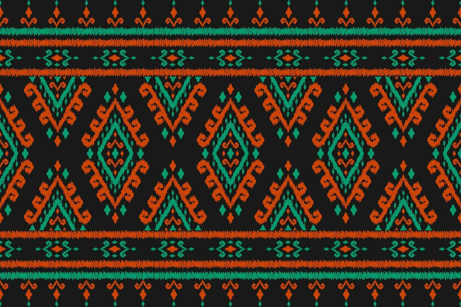 tapijt etnisch tribal patroon kunst. etnisch ikat naadloos patroon. Amerikaans, Mexicaans stijl. vector