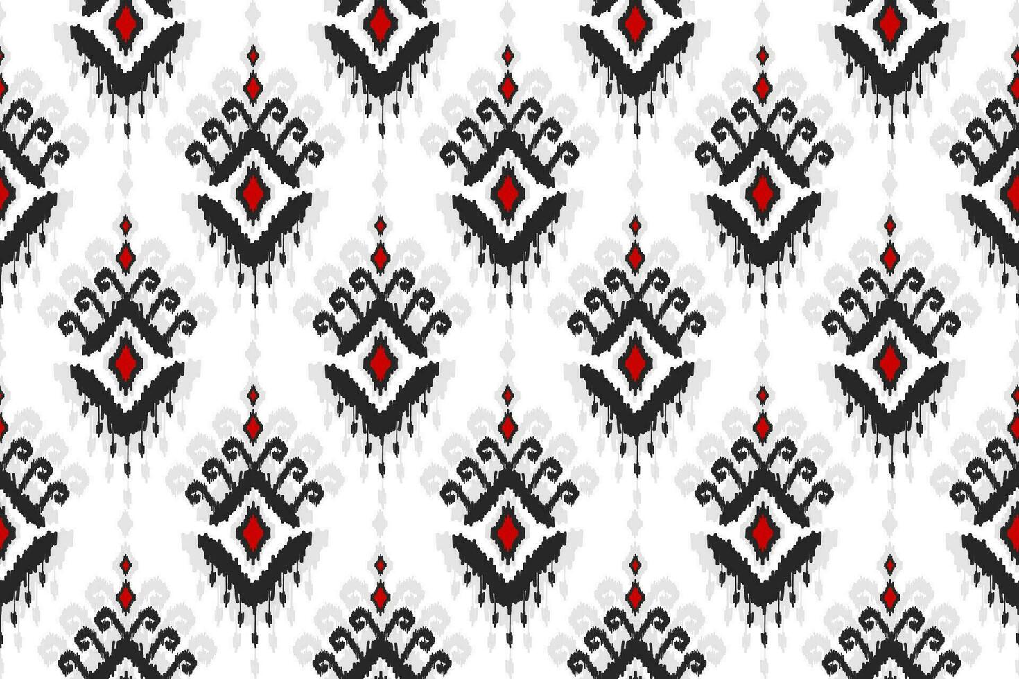 etnisch ikat naadloos patroon in stam. Amerikaans, Mexicaans stijl. aztec meetkundig ornament afdrukken. vector