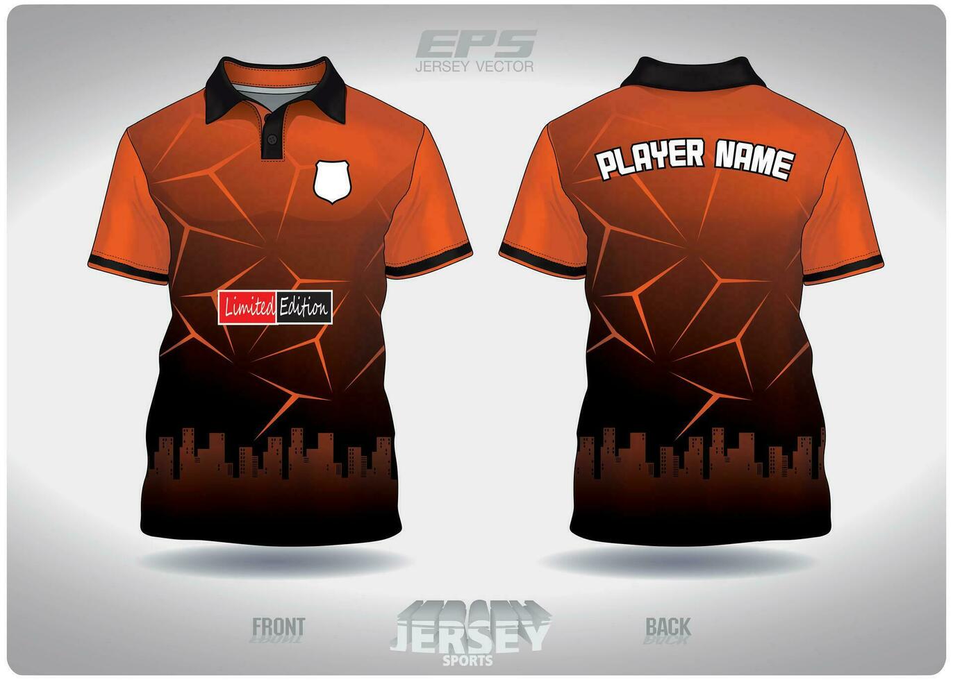 7.eps Jersey sport- overhemd vector.hond patroon ontwerp, illustratie, textiel achtergrond voor sport- poloshirt, Amerikaans voetbal Jersey poloshirt vector