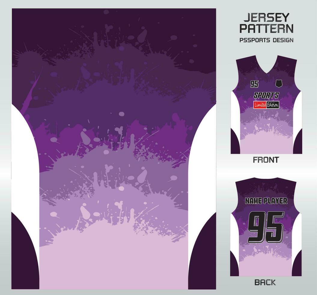 patroon vector sport- overhemd achtergrond afbeelding.verloop Purper plons patroon ontwerp, illustratie, textiel achtergrond voor sport- t-shirt, Amerikaans voetbal Jersey overhemd