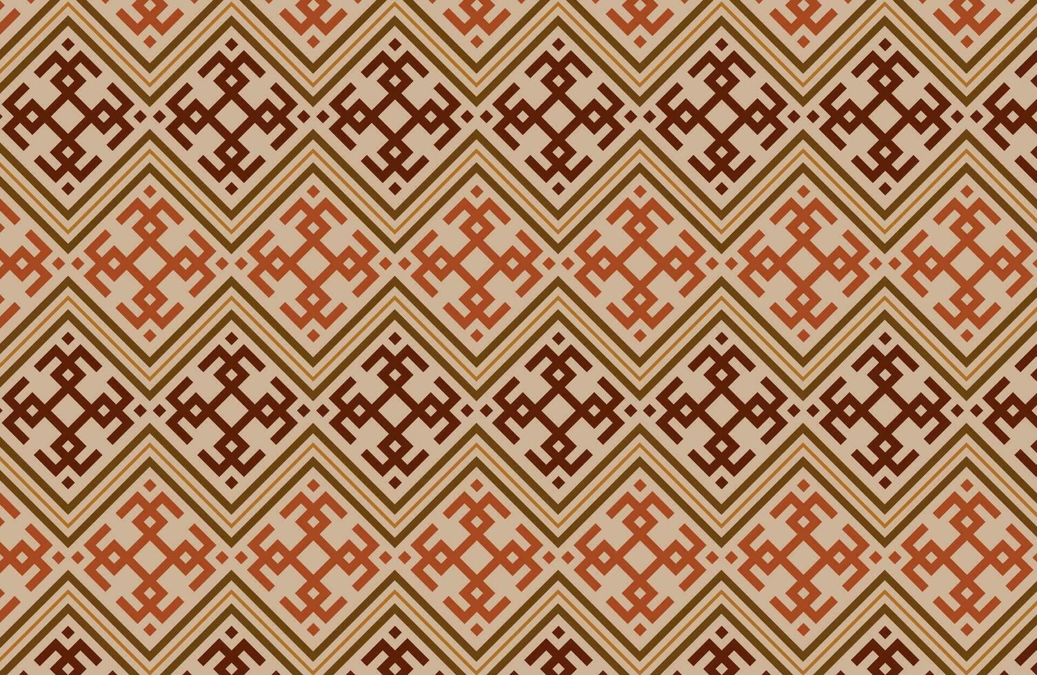 traditioneel etnisch aztec kleurrijk naadloos kleding stof patroon vector