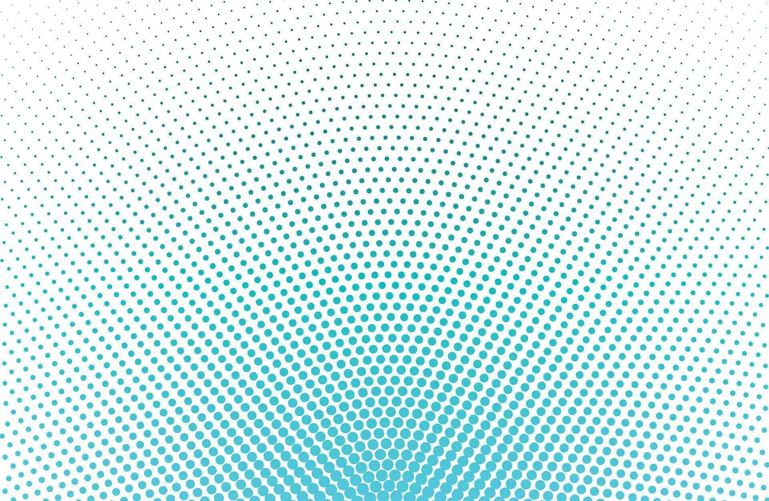 blauw ronde halftone patroon vector