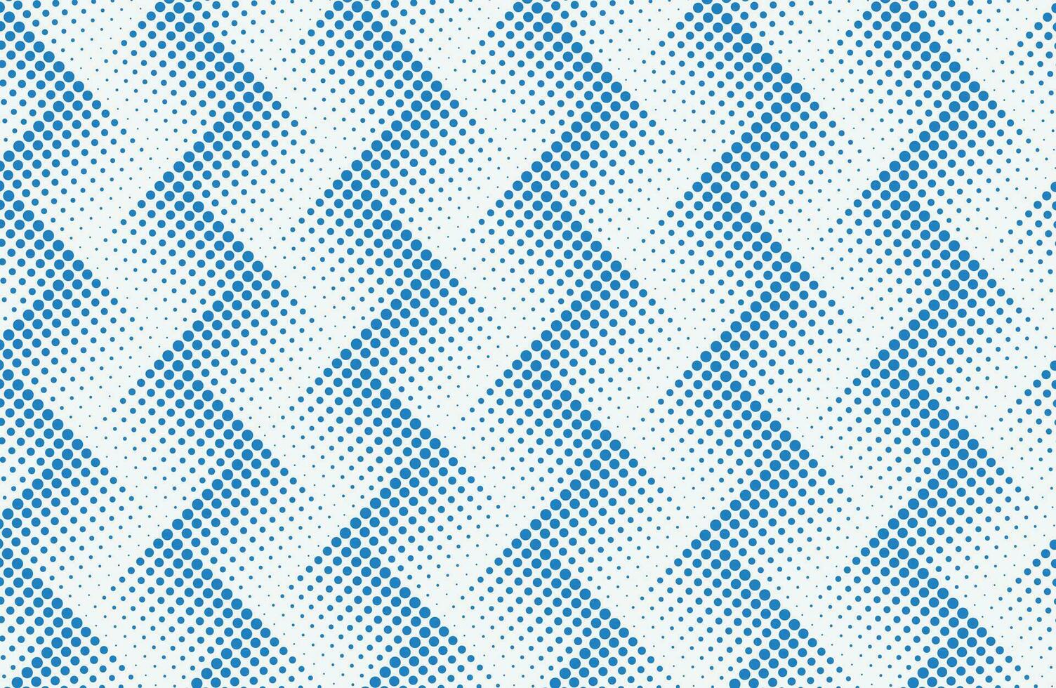 blauw kleur naadloos halftone patroon vector