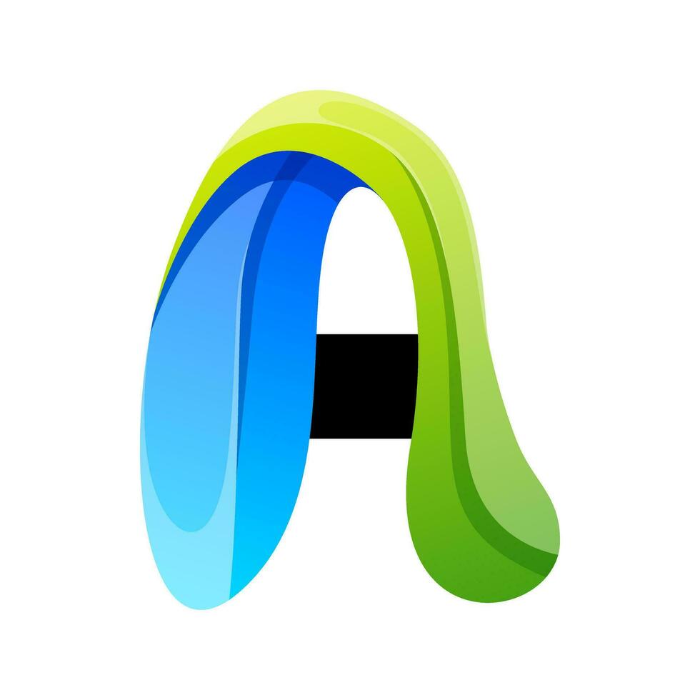 creatief brief een kleurrijk logo ontwerp vector