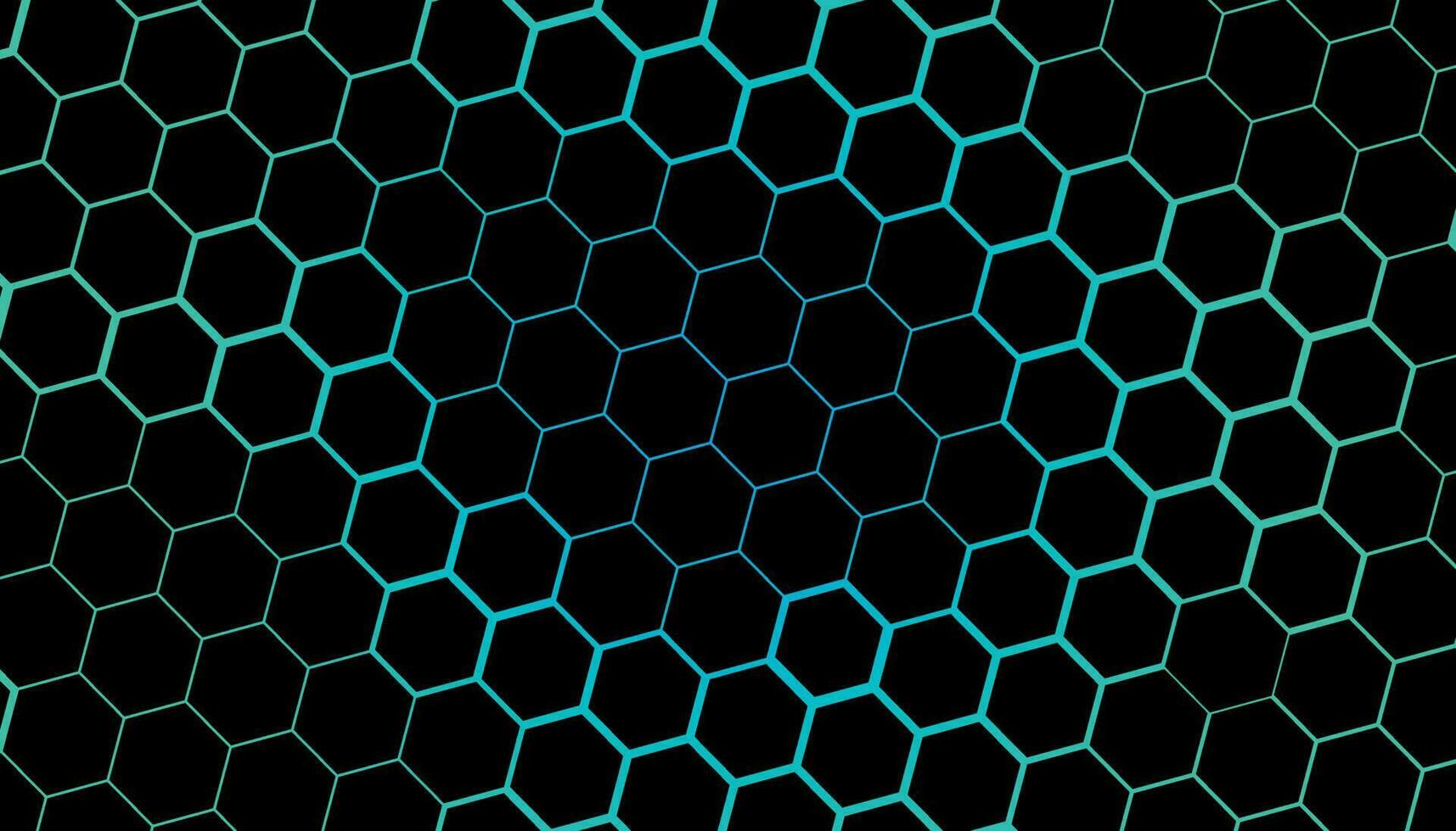 abstract achtergrond van zeshoek. blauw honingraat met een helling kleur. isometrische geometrie. kleurrijk zeshoeken achtergrond. willekeurig verplaatsing. mooi zo achtergrond. eenvoudig meetkundig patroon en kopiëren ruimte. vector