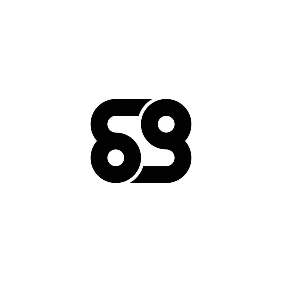 brief s logo vector met creatief modern concept ontwerp