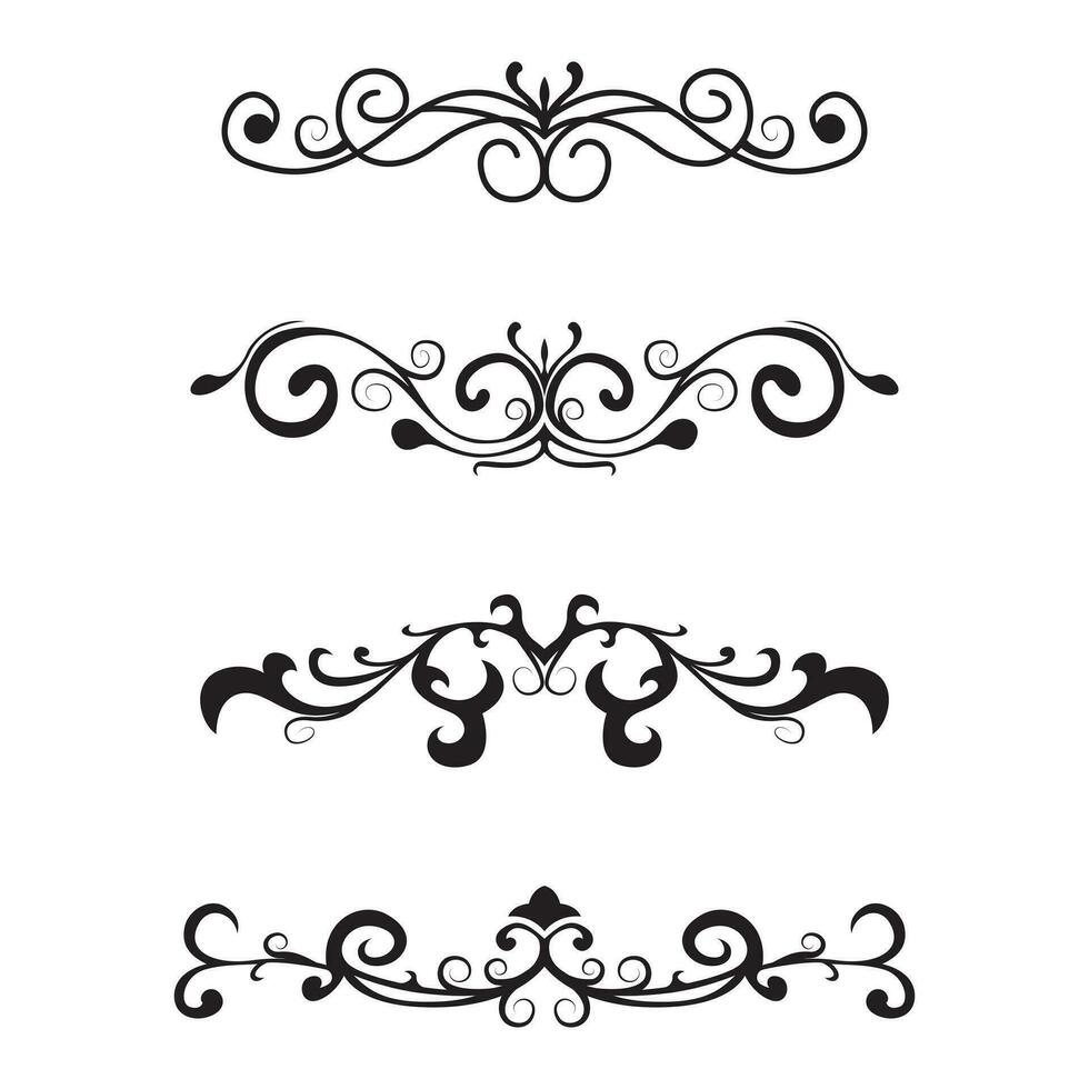 verzameling van hand- getrokken wijnoogst decoraties vector