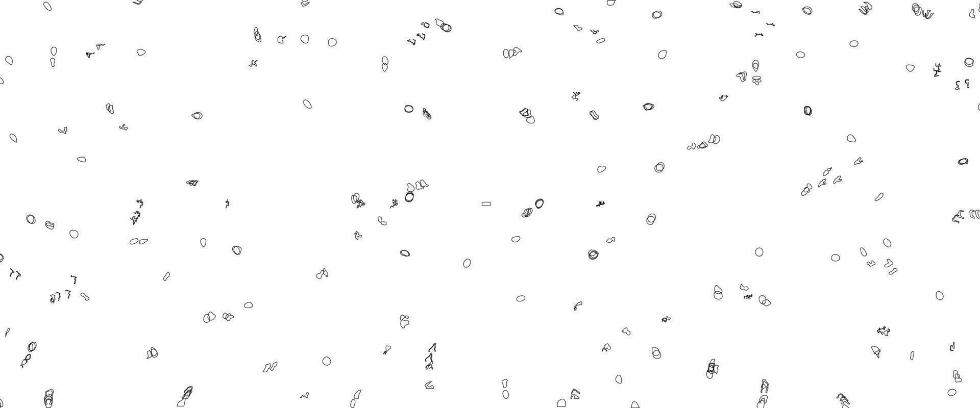 abstract topografie cirkel dots concept patroon. zwart en wit achtergrond. vector