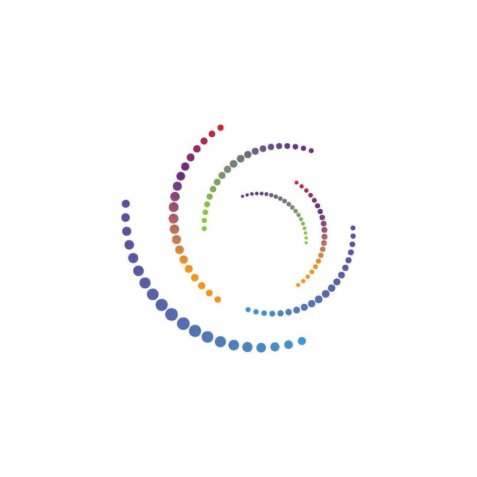 cirkel logo sjabloon vector