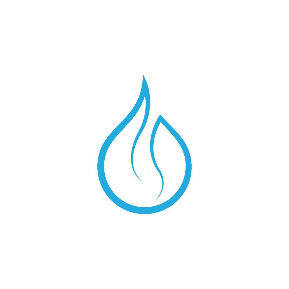 waterdruppel logo sjabloon vector