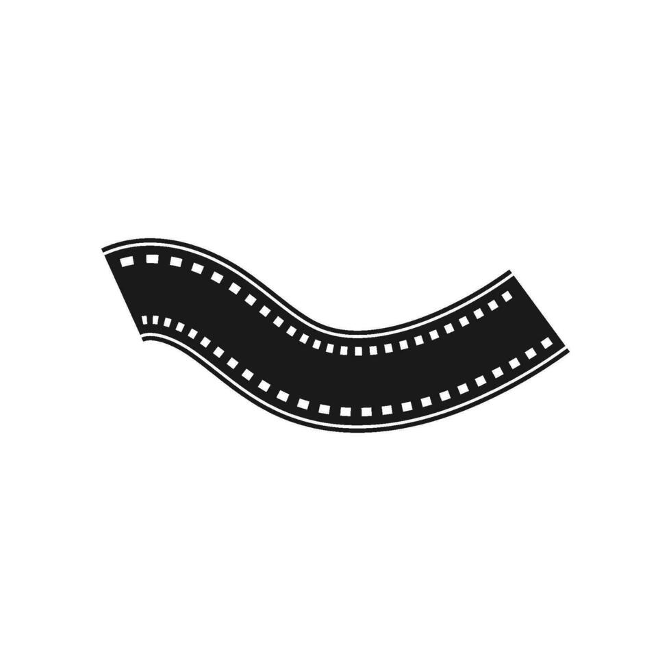 filmstrip logo sjabloon vector