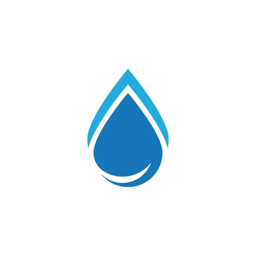 waterdruppel logo sjabloon vector