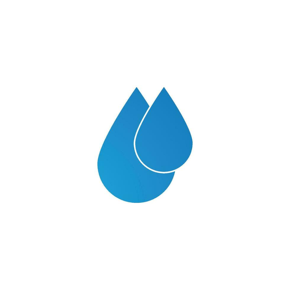 waterdruppel logo sjabloon vector