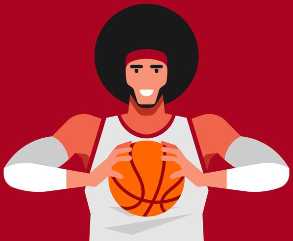 Basketbal Illustratie vector