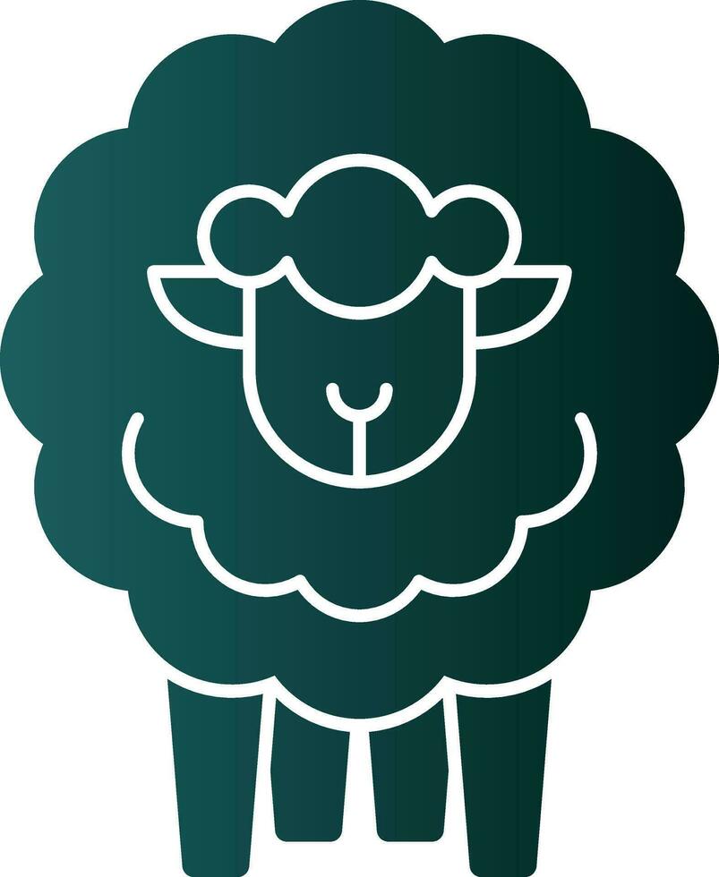 schapen vector icoon ontwerp