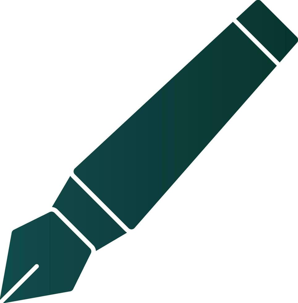 inkt pen vector icoon ontwerp