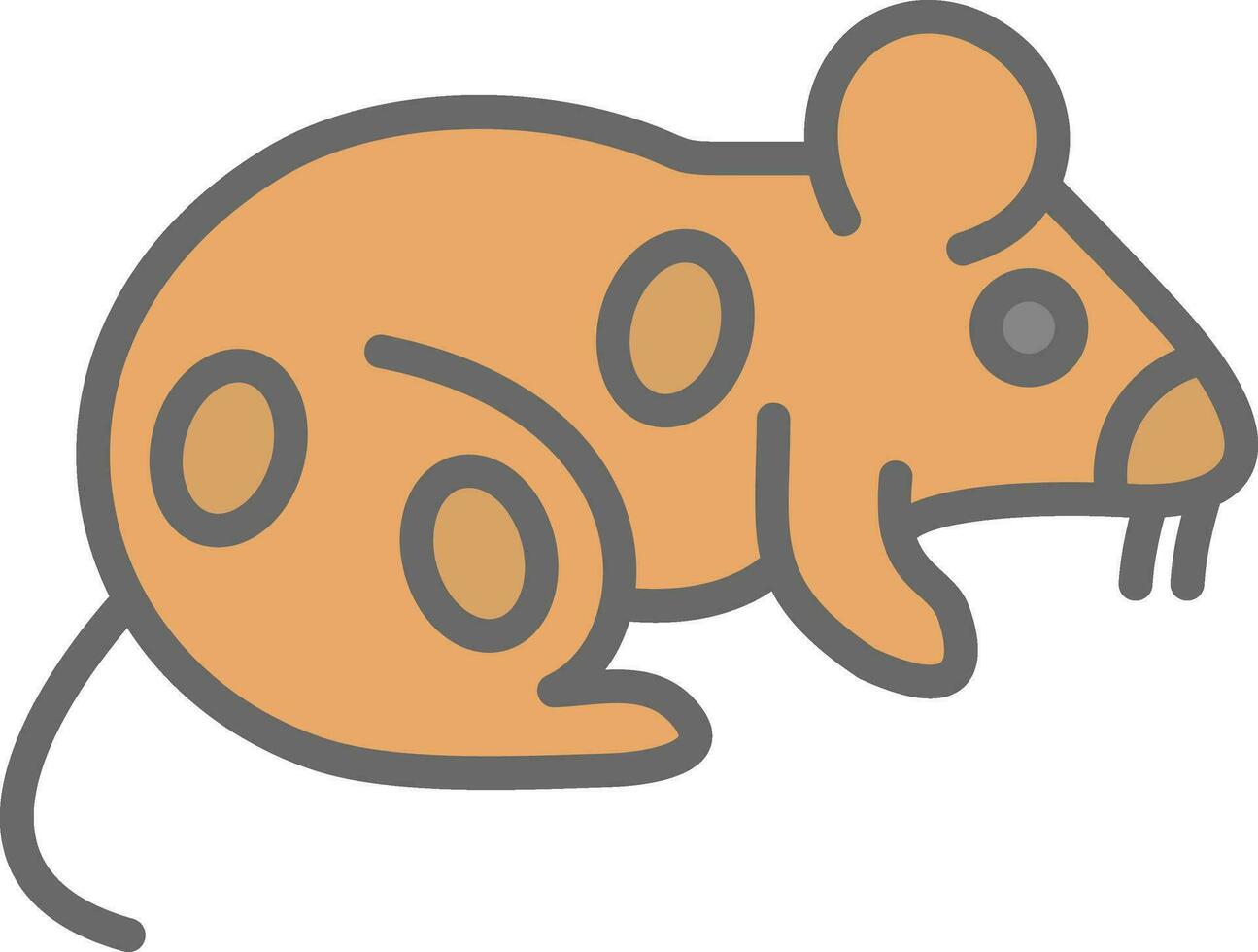 Rat vector icoon ontwerp