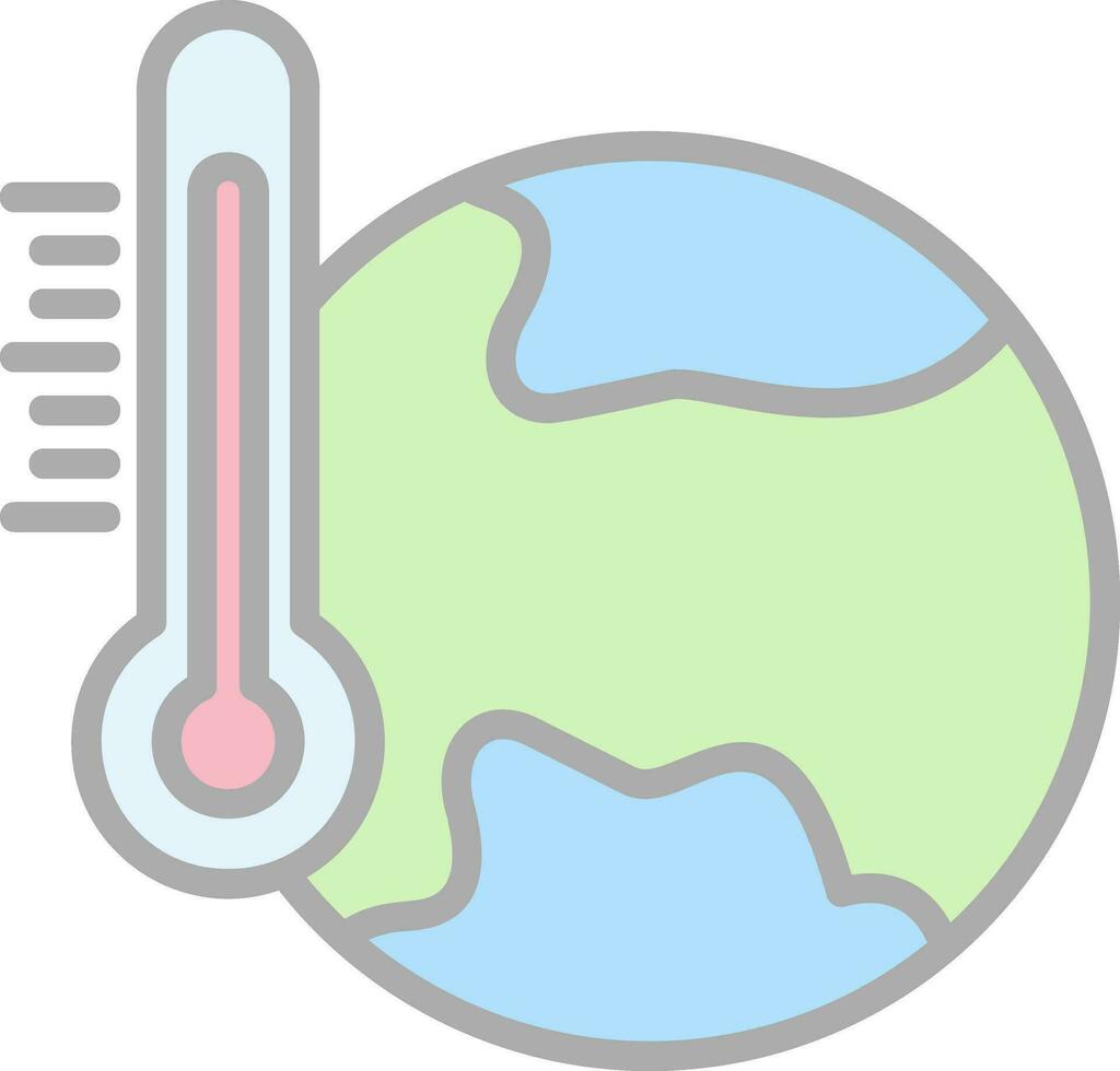 globaal opwarming vector icoon ontwerp