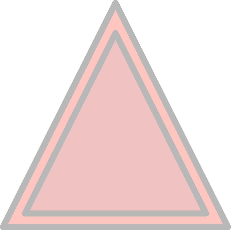 driehoek vector icoon ontwerp