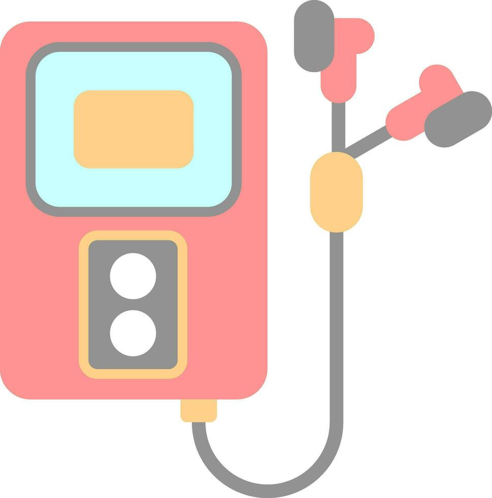 walkman vector icoon ontwerp